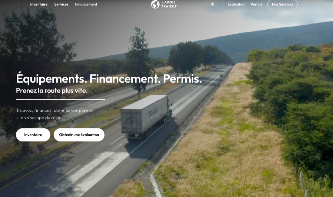 Lavoie Transit website